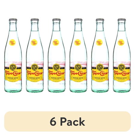 (6 pack) Topo Chico Mineral Water, 12 Fl Oz