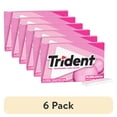 thumbnail image 1 of (6 pack) Trident Sugar Free Gum, Bubblegum, Regular Size, 14 Pieces, 1 of 7