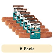 (6 pack) TruRanch All-Natural Rawhide Alternative Dog Treats, Medium Bully Roll, 1 Count