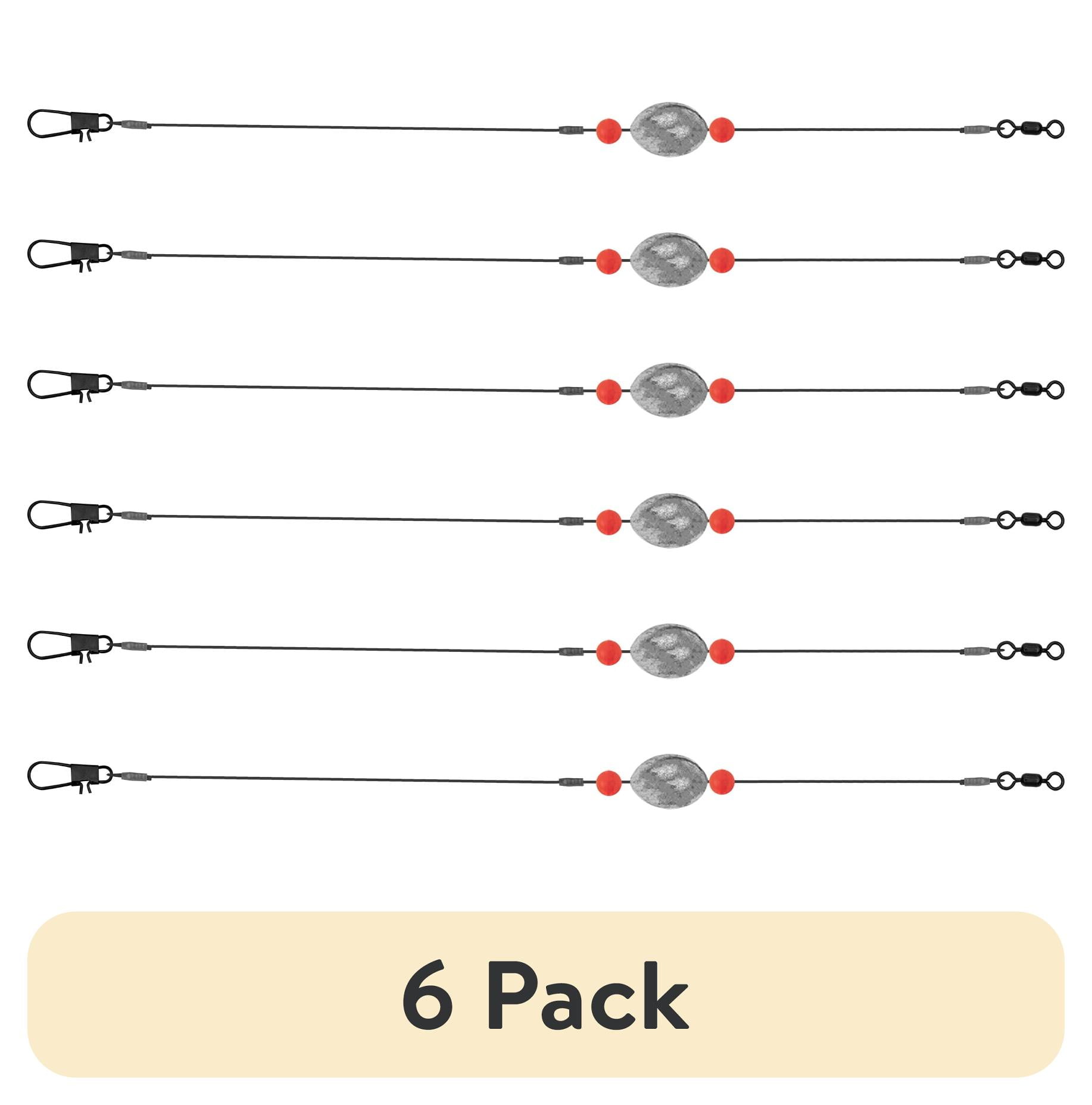 (6 pack) Tsunami Black Wire Egg Fishing Rig 2 oz. – 2 Count