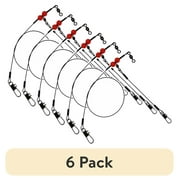 (6 pack) Tsunami Terminal Gulf Steel Fishing Rig 1-Drop – Heavy-Duty Bottom Rig