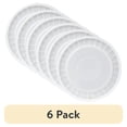 thumbnail image 1 of (6 pack) United Solutions 5 Gallon Round Plastic Utility Bucket Lid, White, 1 Each, 1 of 5