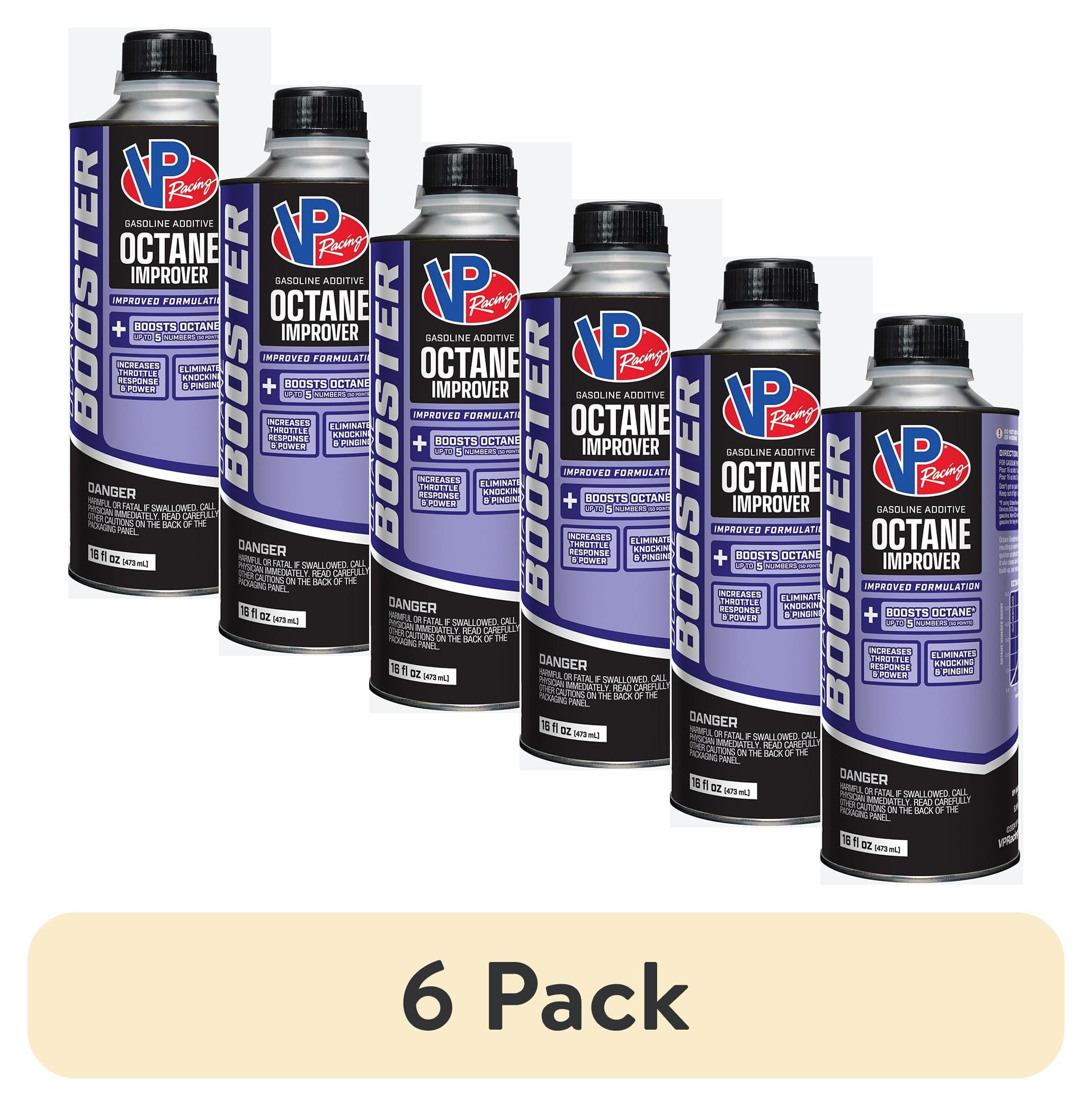 6 pack) VP Racing Octane Booster Fuel Additive 16 oz bottle (1