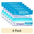 thumbnail image 1 of (6 pack) Vagisil Sensitive Skin Anti-Itch Cream for Women, with Hydrocortisone, Helps relieve Yeast Infection Irritation, Soothes & Cools, 1oz, 1 of 5
