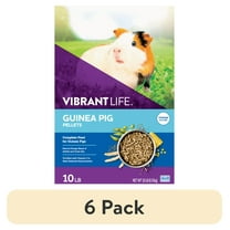 (6 pack) Vibrant Life Guinea Pig Pellets, 10 lb