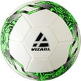 thumbnail image 1 of (6 pack) &nbsp;Vizari Toledo Soccer Ball | Sizes 3, 4, 5 | Durable TPU | Perfect for Training & Matches | Indoor & Outdoor Play - WHITE/NEON GREEN, 5, 1 of 6