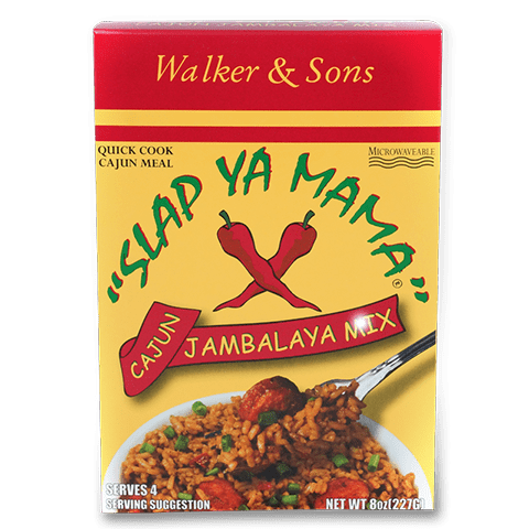 (6 pack) Walker & Sons Slap Ya Mama Cajun Jambalaya Mix, 8 oz