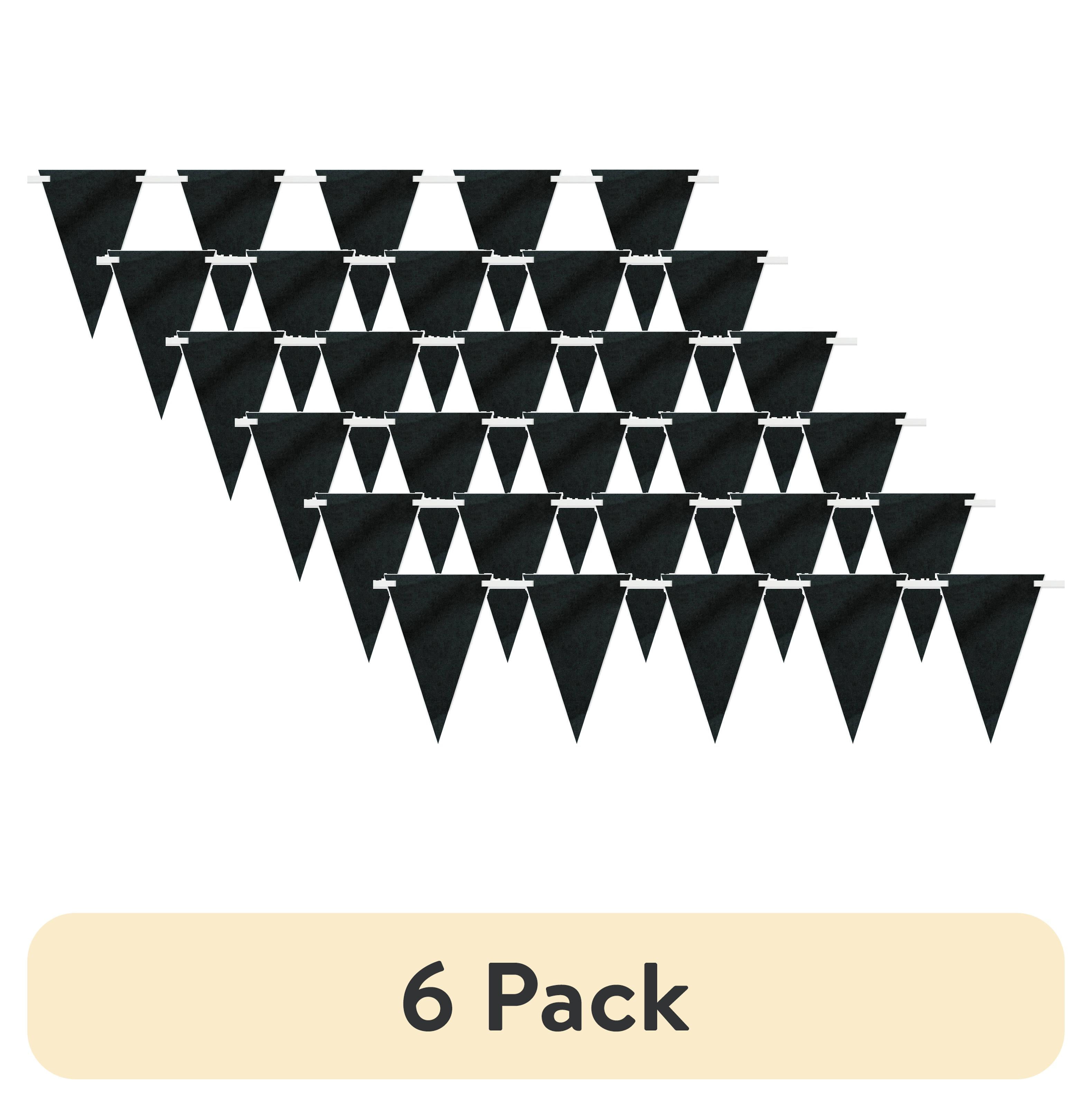 (6 pack) Way to Celebrate! DIY Chalkboard Flag Banner, 9ft