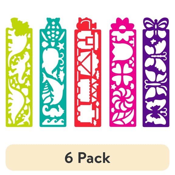 (6 pack) Multicolor Tracing Strips Party Favors, 10 Pieces, by Way To Celebrate