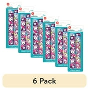 6 pack Multi-Color Unicorn Slap Ruler Bracelet Party Favors, 4 Count, by Way To Celebrate