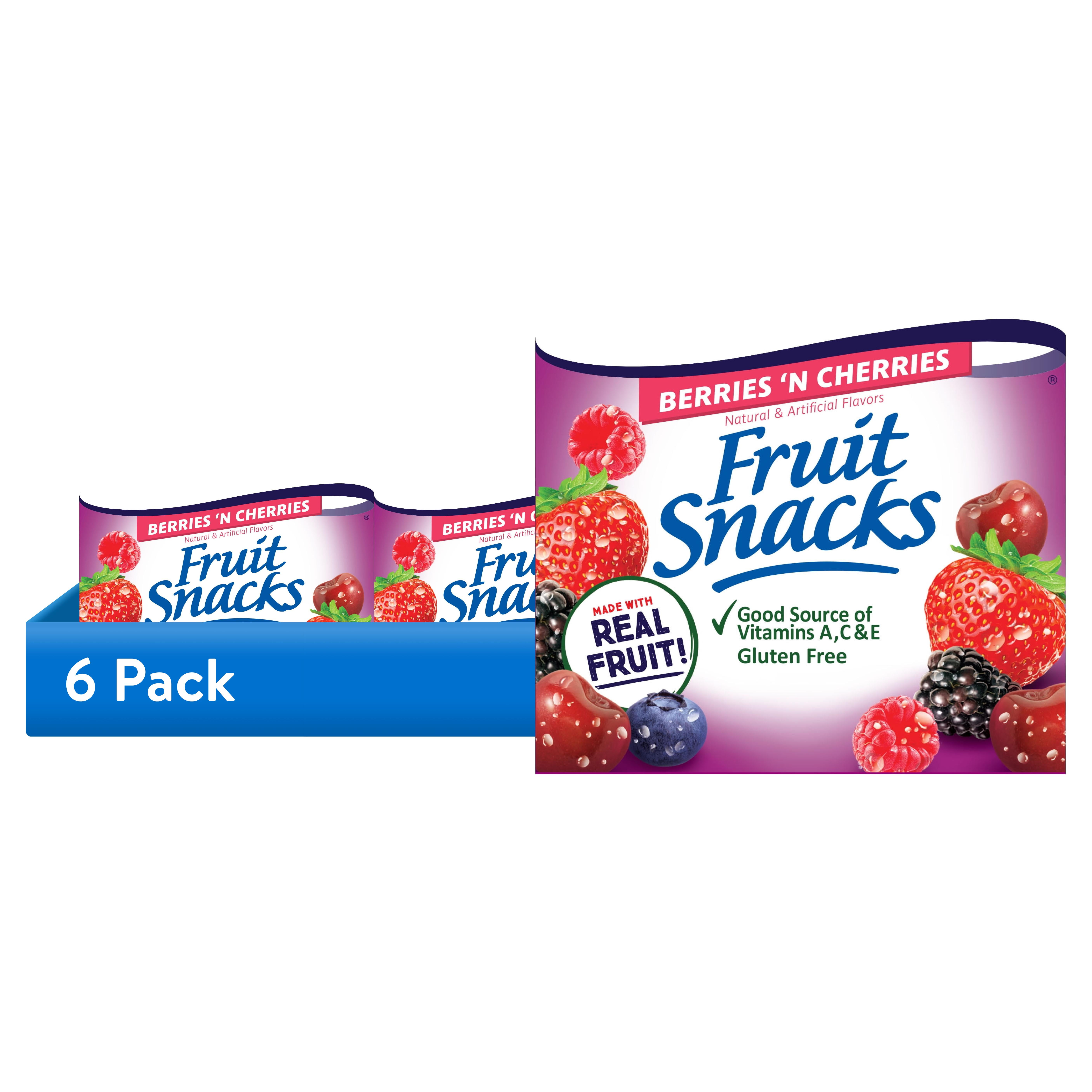 Welch's Fruit Snacks, Berries N Cherries, Family Multipack