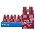 thumbnail image 1 of (6 pack) Welch's Non-Alcoholic Sparkling Juice Cocktail, Red Grape, 8.4 fl oz Bottle 4 Pack, 1 of 9