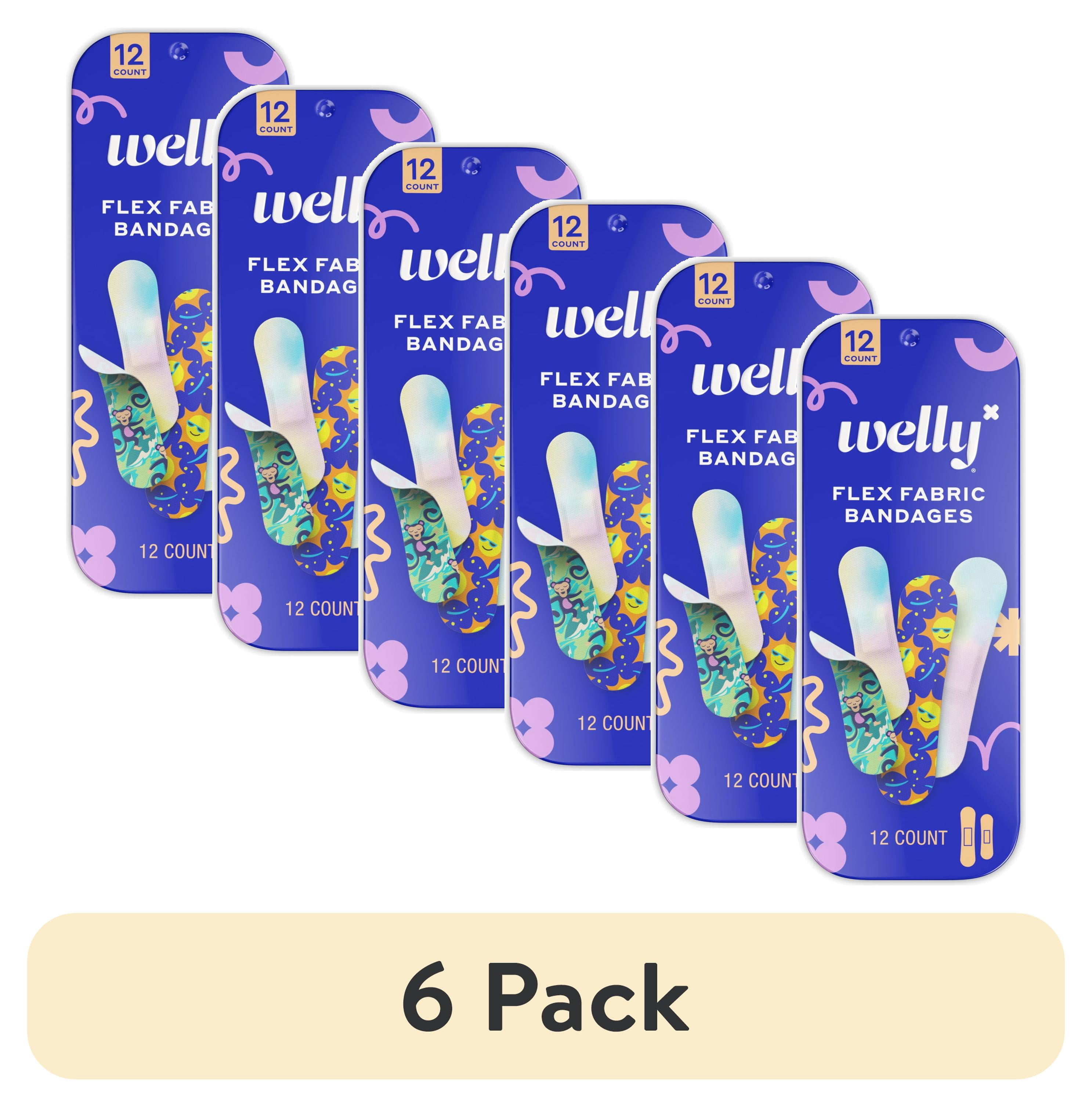 (6 pack) Welly 12-count Travel Bandages
