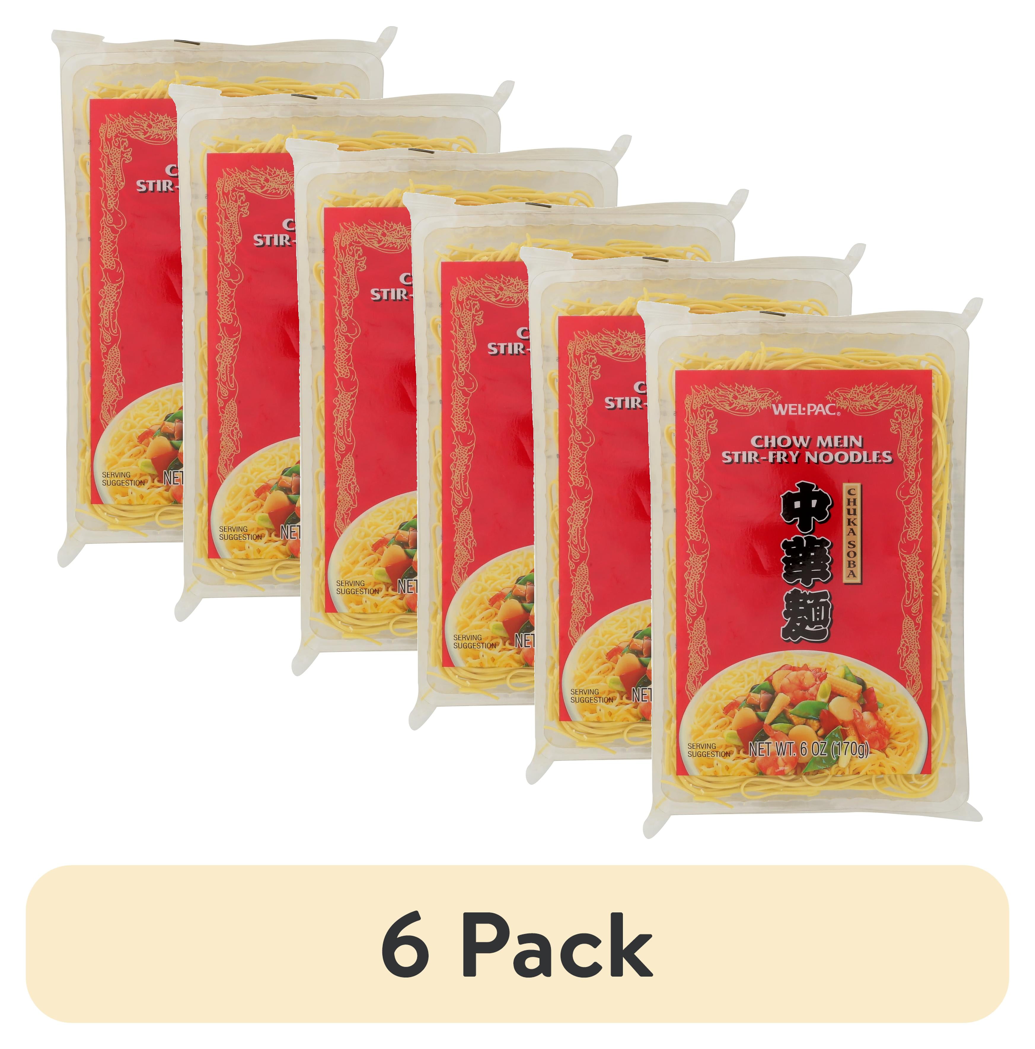 (6 pack) Wel Pac Chow Mein Stir-Fry Noodles, 6 Oz
