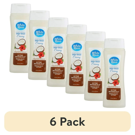 (6 pack) White Rain Body Wash