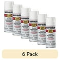 thumbnail image 1 of (6 pack) White, Rust-Oleum Stops Rust Protective Enamel Gloss Spray Paint-7792830, 12 oz, 1 of 12