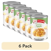(6 pack) Duncan Hines Wilderness, Country Apple Pie Filling and Topping, Ready to Use, 21 oz.