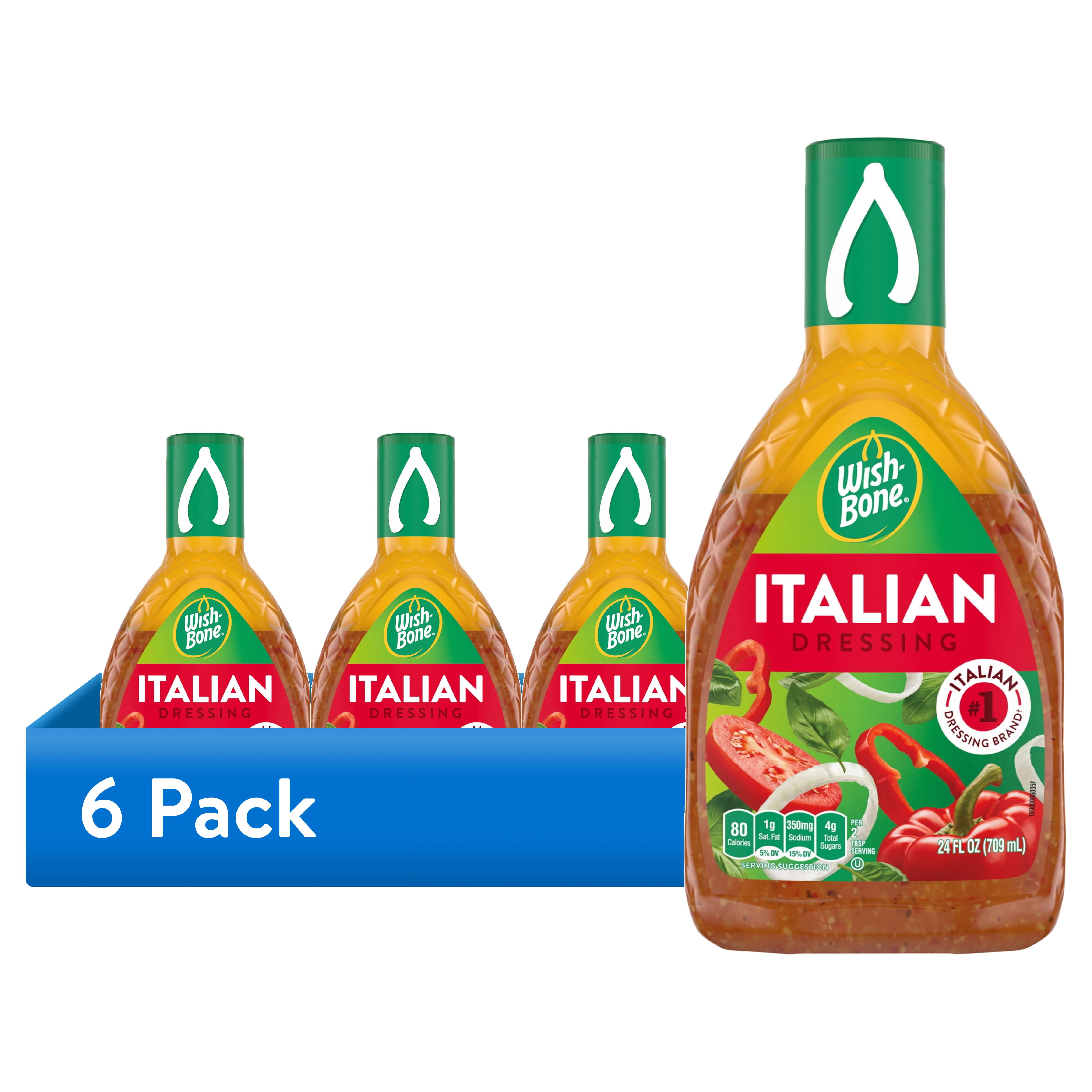 Wish-Bone Italian Salad Dressing 24 fl oz with Herbs and Spices - Walmart.com Wish-Bone Italian Salad Dressing 24 fl oz with Herbs and Spices - Walmart.com