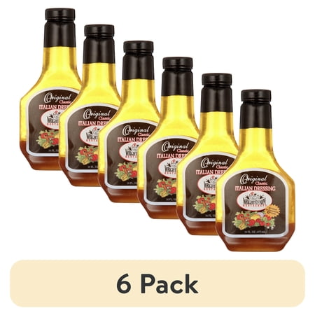 (6 pack) Wright's Farm Restaurant Classic Italian Salad Dressing, 16 Net fl oz.