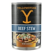 (6 pack) Yellowstone Beef Stew with Potatos & Carrots, 15 oz. Can, Shelf-Stable