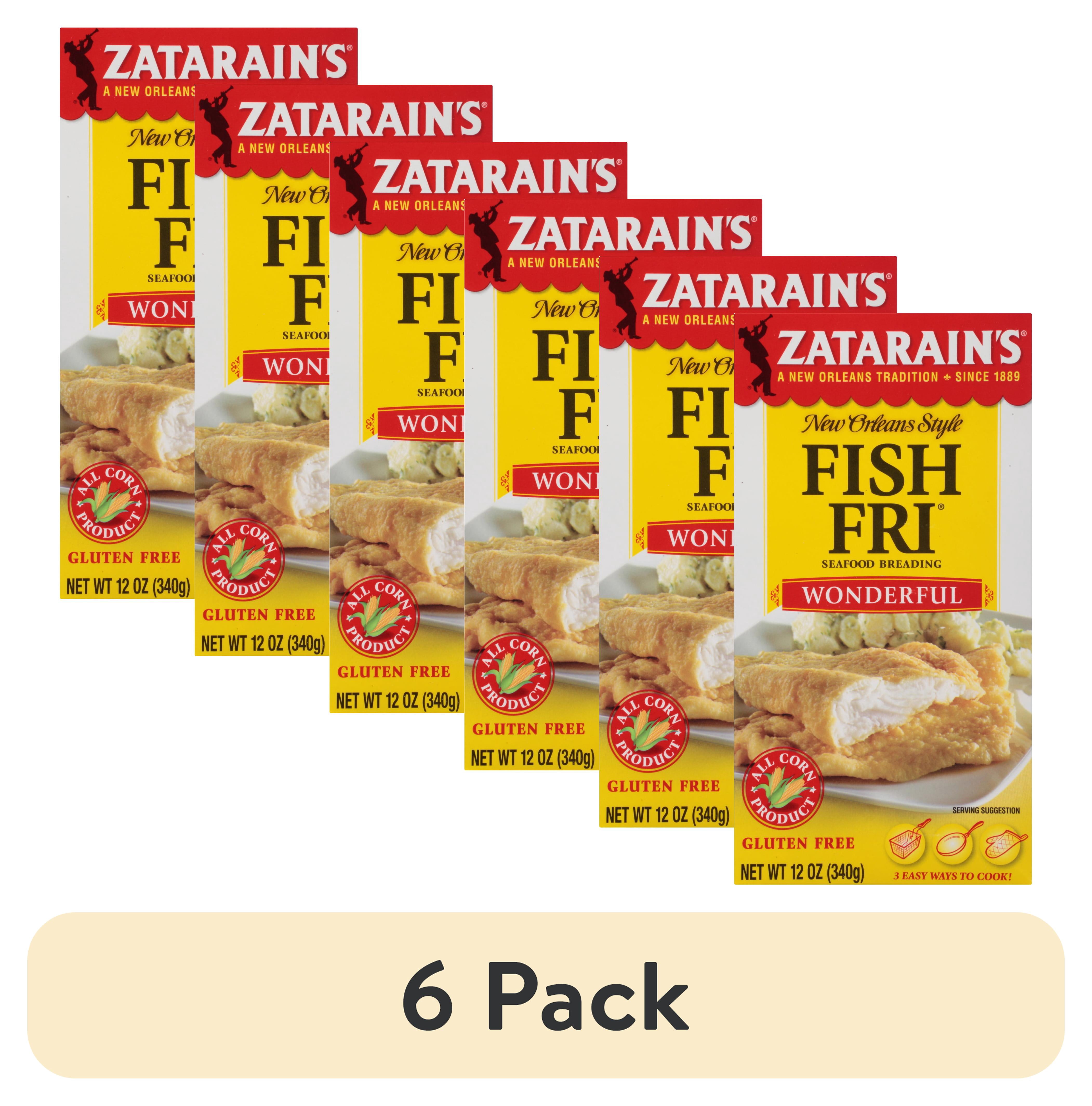 Zatarain's, Fish Fri, 12 oz Box, Seafood Breading Mix - Walmart.com