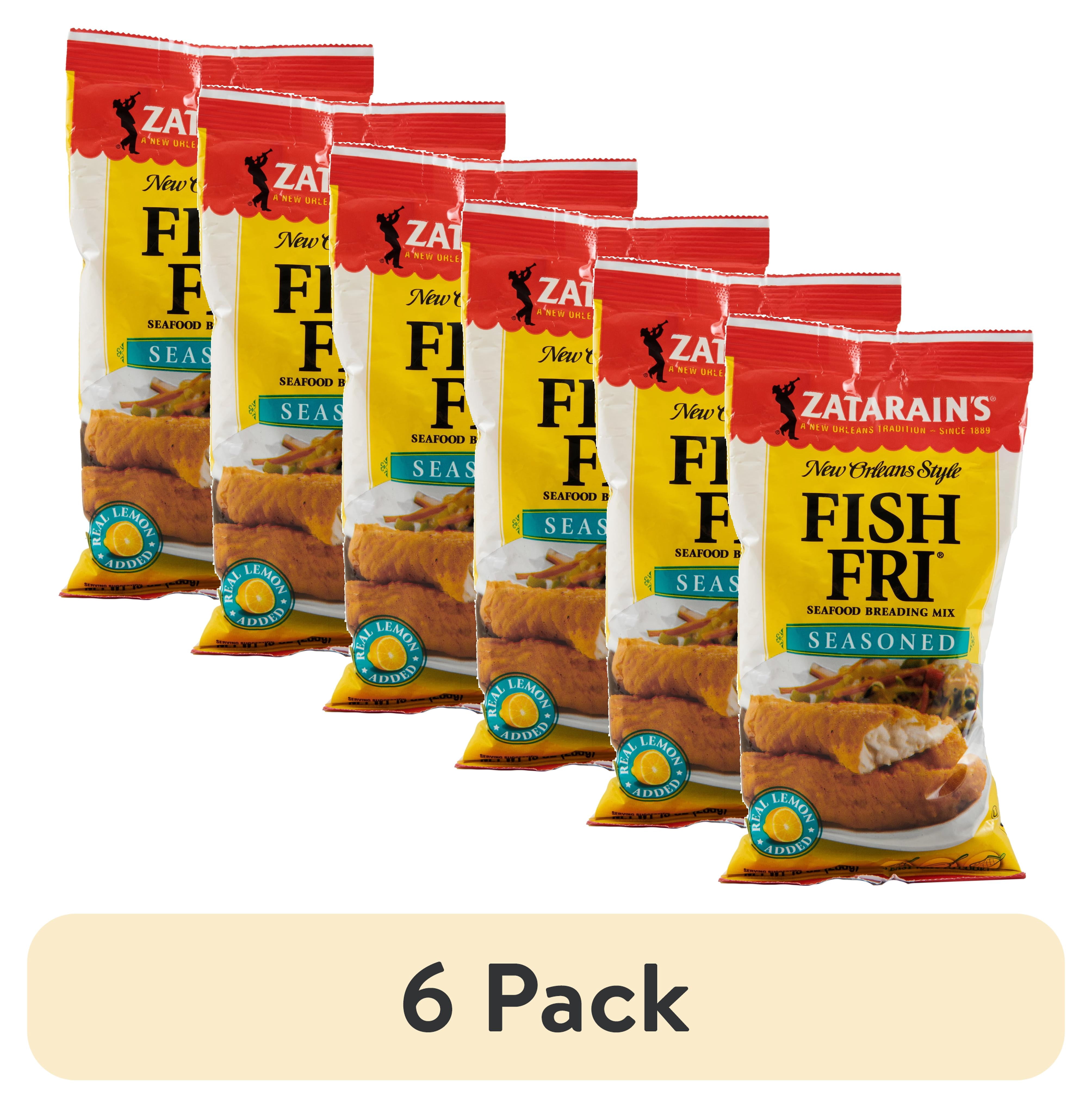 Zatarain's Kosher Seasoned Fish Fri, 10 oz Bag, New Orleans Style