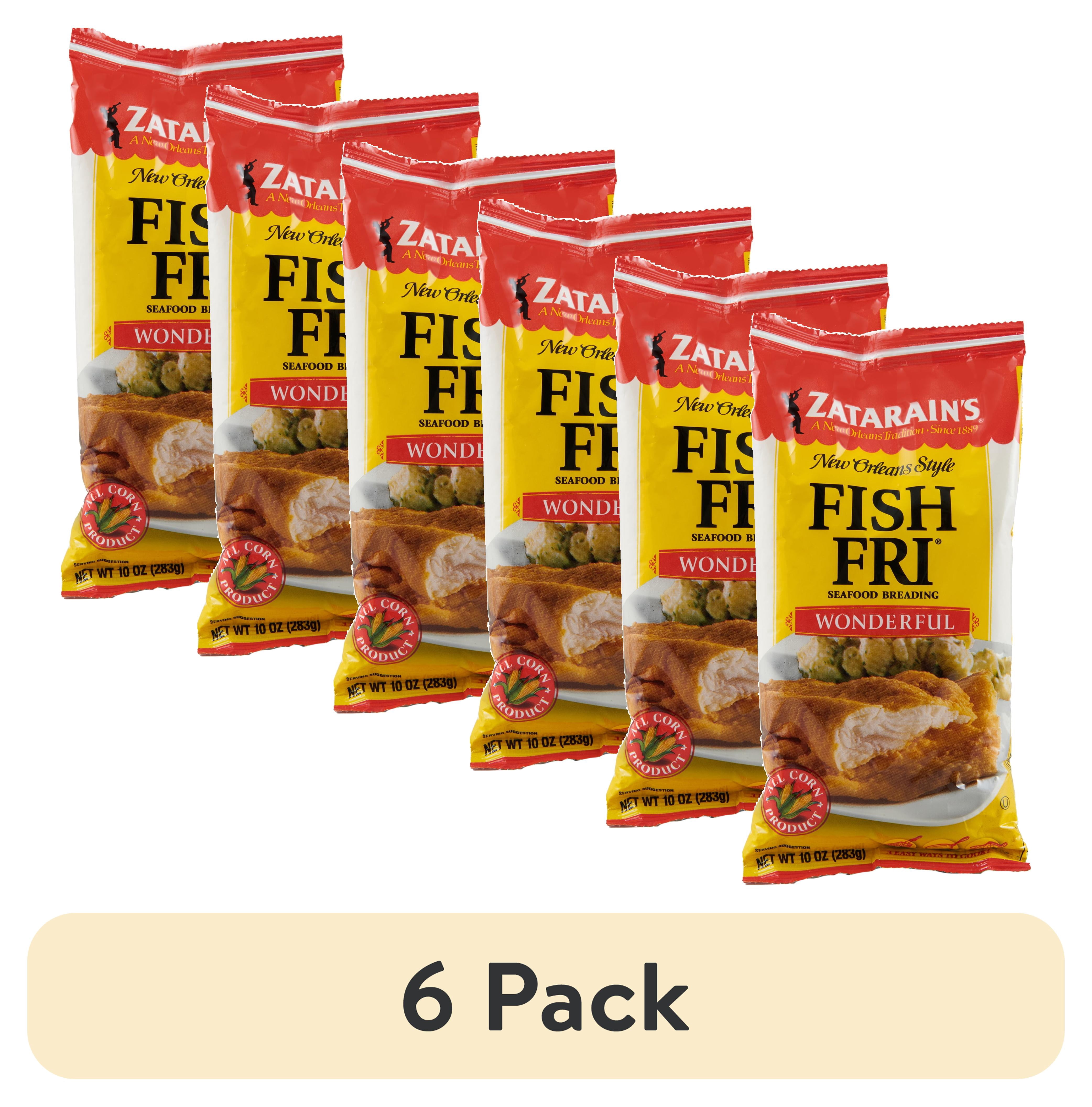 Zatarain's Wonderful Fish Fri, 10.0 oz Bag - Walmart.com