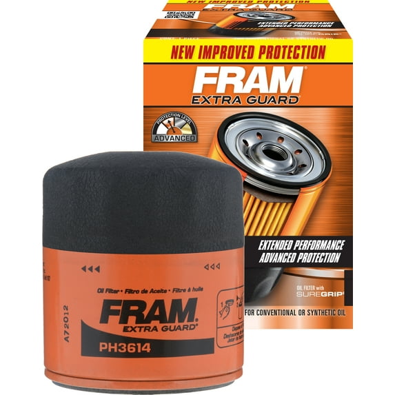 (6 pack case) Fram extra guard oil filter, ph3614
