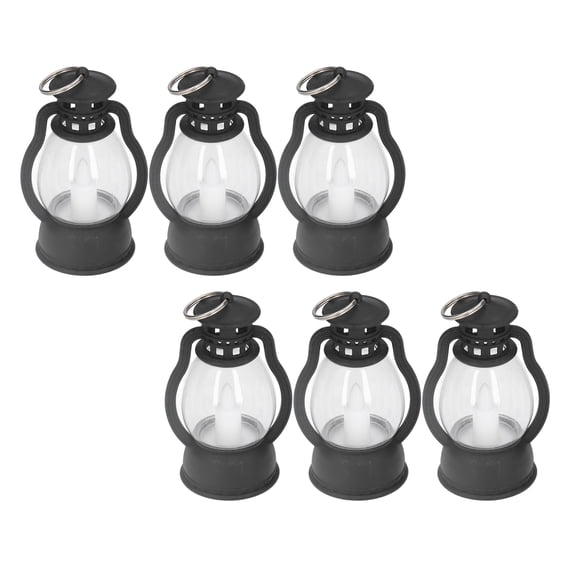 6-pack electric lanterns vintage lights battery powered lamps for home use