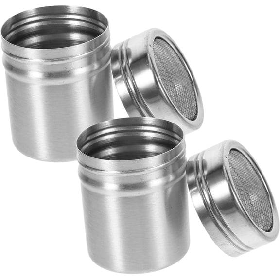 6-pack pepper shaker silver powder shaker automatic snickers spice shaker