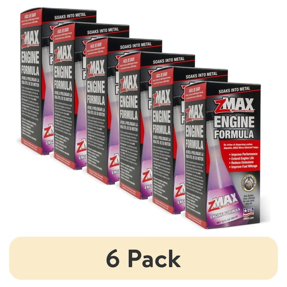 (6 pack) zMAX Micro-Lubricant Engine Treatment Formula, 12 oz or 354 ml
