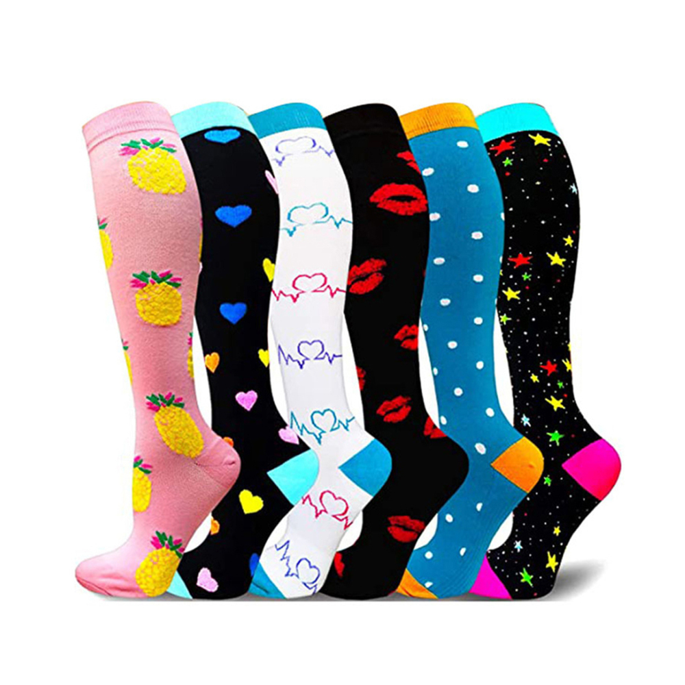 6 pairs Compression Socks for Women & Men Socks