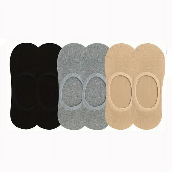 6 pairs No Show Socks for Womens Size 6-9, Ultra Low Cut Liner Silk Breathable Socks Ice Feeling socks, Nonslip Liner Invisible Hidden Thin Socks