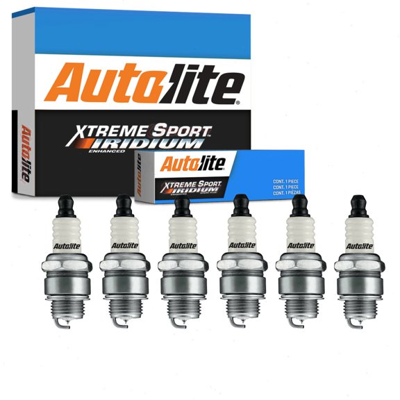 6 pc Autolite XST258DP Xtreme Sport Spark Plugs for Ignition Wire Secondary