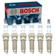 thumbnail image 1 of 6 pc Bosch Double Iridium Spark Plugs compatible with Honda Odyssey 3.5L V6 2008-2010, 1 of 6