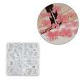 thumbnail image 1 of 6 pc Bowknot/Candy Shape DIY Silicone Molds Resin Casting Molds for UV Resin Epoxy Resin Craft Making White 82x82x8mm, 1 of 2