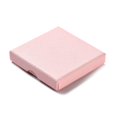 thumbnail image 1 of 6 pc Cardboard Jewelry set boxes with Sponge Inside Square Pink 8~8.1x8~8.1x1.55~1.65cm Paper, 1 of 3