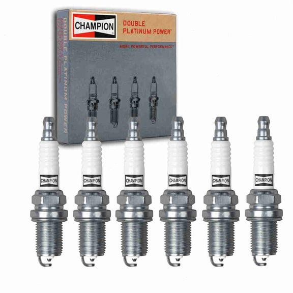 6 pc Champion 7071 Double Platinum Spark Plugs for 22401-27N66 41-800 41-801 41-806 41-807 41-815 4230 4419 9005 9006 AGSP32PP BCPR5EP8 BKR5EKPB11 BKR5EP11 BKR6EKPB11 BKR6EP11 BKR6EPB11 BKR6EYA