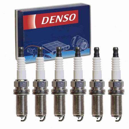 6 pc DENSO 3433 Spark Plugs for 004 159 13 03 09482-00606 12 12 0 032 137 12 12 0 035 915 12 12 2 158 253 12290-RMX-003 12290-RMX-004 12290-RMX-013 12290-RMX-014 22401 AA630 22401 AA670 22401 AA760