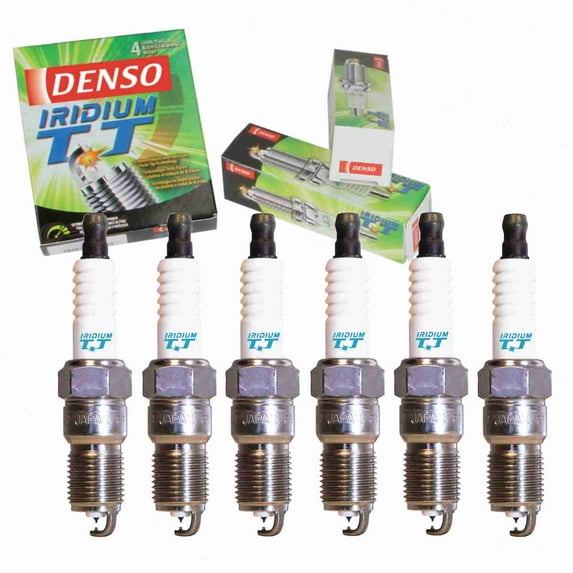 6 pc DENSO 4714 Iridium TT Spark Plugs for 003 159 24 03 101 000 010 AB 101 000 015 AA 101 000 029 AA 101 000 029 AB 101 000 052 AA 12571165 1269915-0 19301658 19308031 1F72-18-110 25171347 458 5576