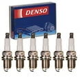thumbnail image 1 of 6 pc DENSO Double Platinum Spark Plugs compatible with Toyota Highlander 3.0L 3.3L V6 2001-2010, 1 of 7