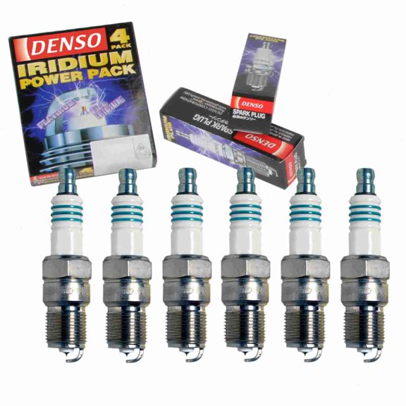 6 pc DENSO Iridium Power Spark Plugs compatible with Ford Explorer 4.0L V6 1991-2005