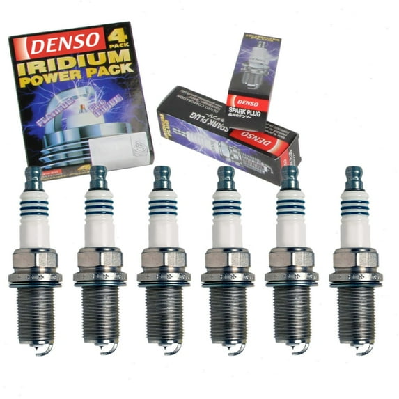 6 pc DENSO Iridium Power Spark Plugs compatible with Lexus RX350 3.5L V6 2007-2015