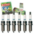 thumbnail image 1 of 6 pc DENSO Iridium TT Spark Plugs compatible with Lexus RX450h 3.5L V6 2010-2015, 1 of 6
