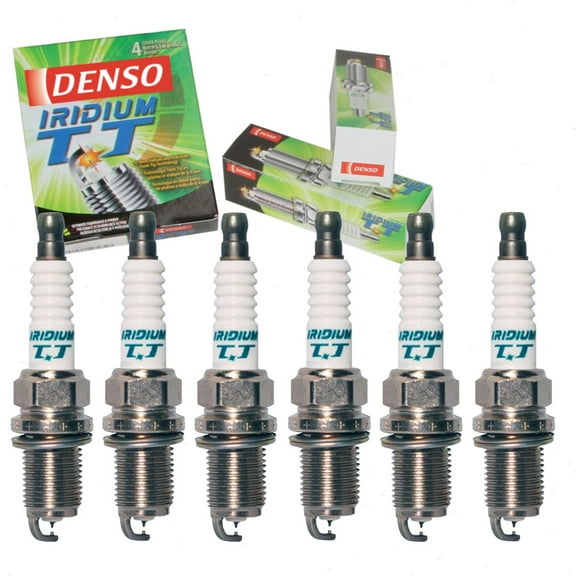 6 pc DENSO Iridium TT Spark Plugs compatible with Toyota Camry 3.0L 3.3L V6 1994-2006