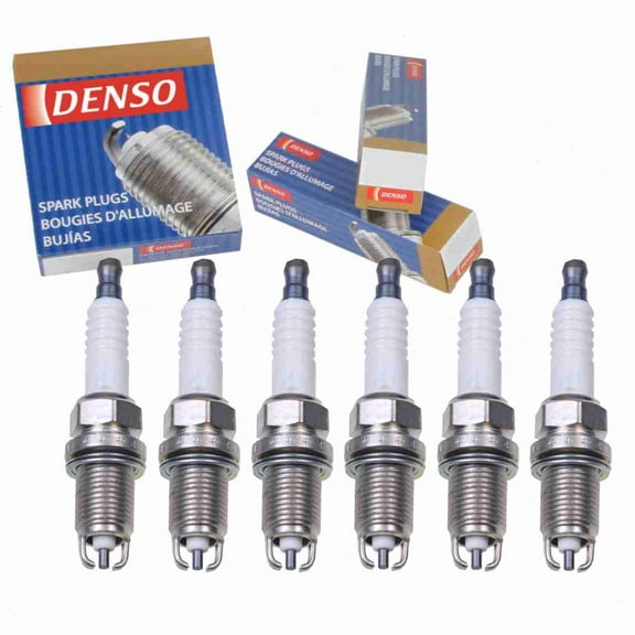 6 pc DENSO Standard Spark Plugs compatible with Toyota Avalon 3.0L V6 1996-1999