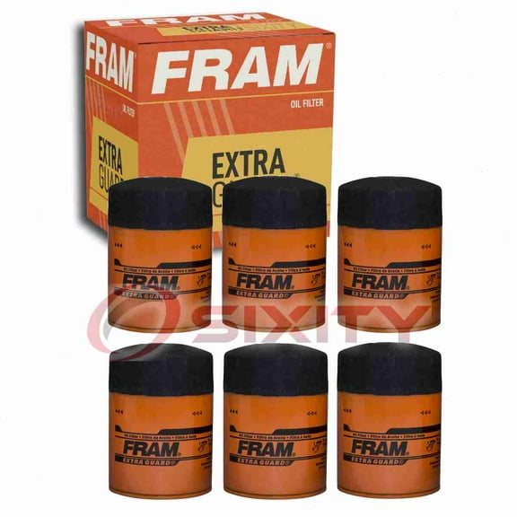 6 pc FRAM PH11 Extra Guard Engine Oil Filters for 662 A17 AL3950 AOF-160 LF136 PF1127 Oil Change Lubricant Filters
