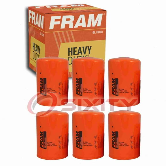 6 pc FRAM PH2821A Heavy Duty Engine Oil Filters for 691 CO2816 D364 LF155 PF1232 Oil Change Lubricant Filters