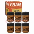 thumbnail image 1 of 6 pc FRAM PH3675 Extra Guard Engine Oil Filters for 5281090 6008 A44081 CO2904 LF142 PF2140 Oil Change Lubricant Filters Fits select: 1999-2002,2005 CHEVROLET SILVERADO, 1 of 2