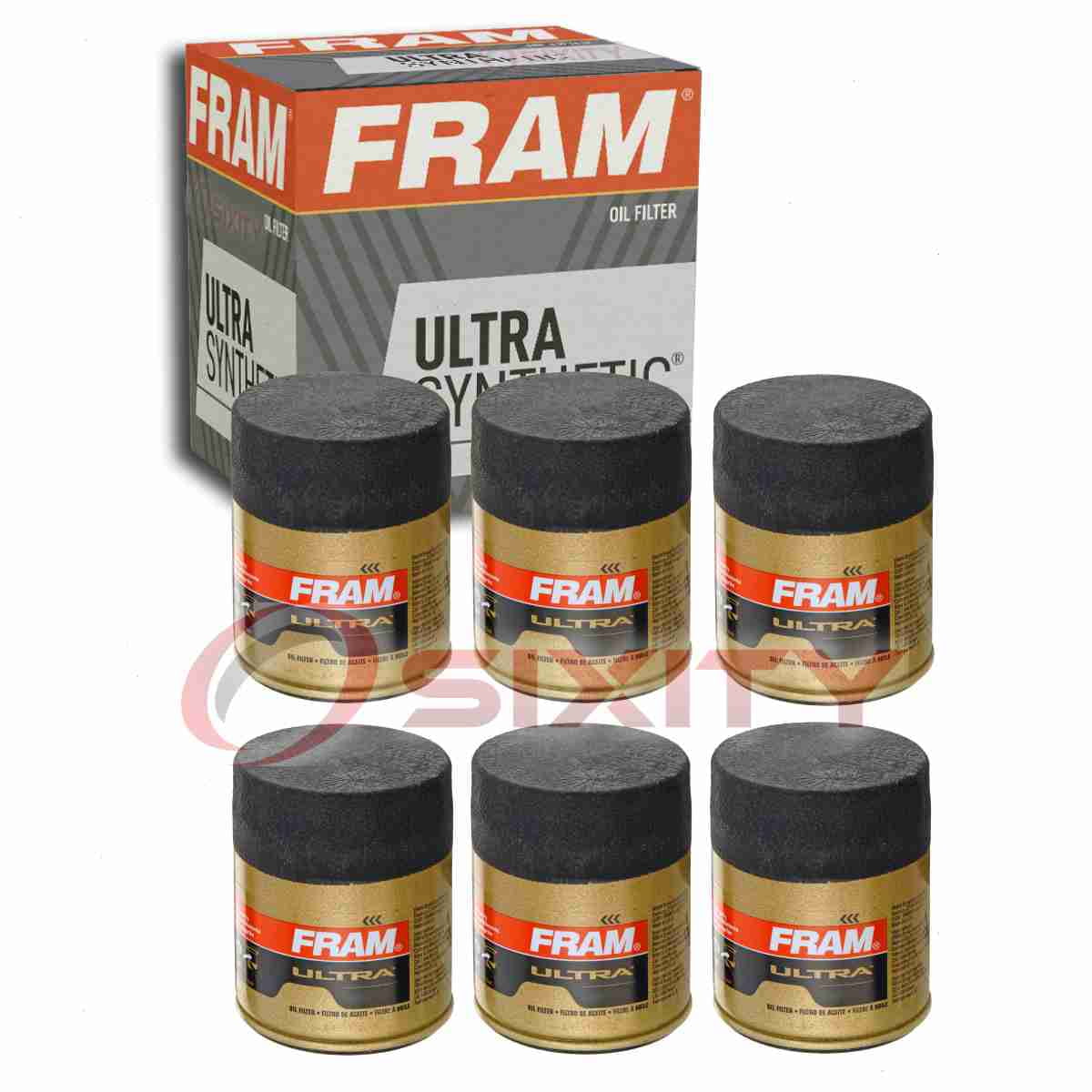 6 pc FRAM XG7317 Ultra Engine Oil Filters for 46986 6986BP B23142M CB33
